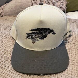 Southern String Hat Co. Alligator Duck SnapBack Rope Hat- August Drop